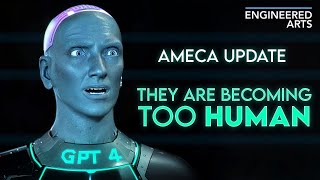 Upgraded AMECA Shows Shocking Signs of Human Emotions