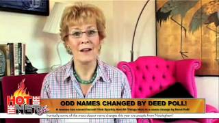 Prince Philip is released from hospital And odd names chosen by deed poll!