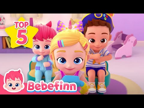TOP Mix-Baby Car, Bike Song and More | Bebefinn Fun Nursery Rhymes for Kids
