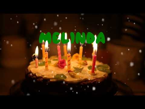Happy Birthday MELINDA   Happy Birthday Song   Birthday Wishes   Birthday Party
