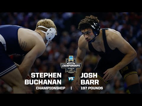 Stephen Buchanan vs. Josh Barr: 2025 NCAA wrestling championship (197 pounds)