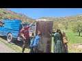 Rasul's help to his wife and children in preparing a water tanker