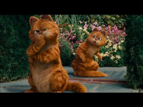 Garfield A Tail Of Two Kitties (2006) | Royal Copycat Scene
