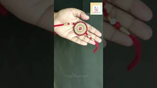 Beautiful Rakhi Making Ideas | DIY Rakhi Making Ideas for Raksha Bandhan #shorts #rakhi