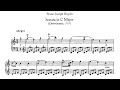 Haydn:  Sonata in C major Hob.XVI:3 - Artur Balsam, 1960 - MHS OR H 103