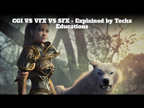 CGI VS VFX VS SFX  - Explained by Techz Educations