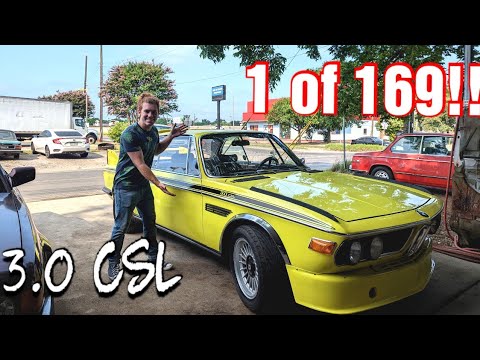 The MOST Rare BMW I've Ever Seen!! E9 3.0 CSL!!