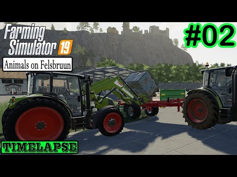 [ENG] Selling wool | Farming Simulator 19 Timelapse | Animals on Felsbruun #02