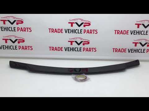 Fits Mercedes C Class W204 Saloon Real Carbon Fibre Trunk Boot Lip Spoiler video