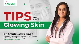 Tips for spotless glowing and clear skin  चम�
