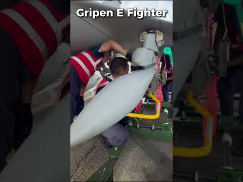 Brazilian Air Force Unveils First Saab Gripen E Fighter Produced in Brazil