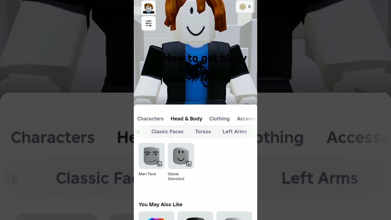How to get blocky avatar toturial #music #roblox