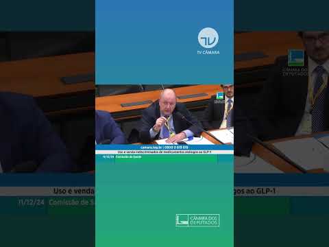 Uso e venda de medicamentos análogos ao GLP-1 - 12/12/2024 #Shorts