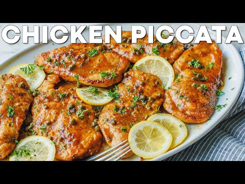 How To Make Chicken Piccata Recipe - Dinner Comfort Food