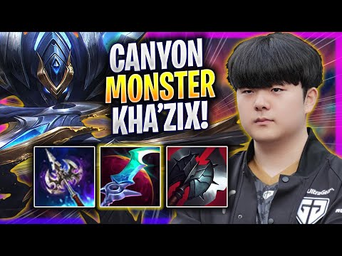 CANYON IS A MONSTER WITH KHA'ZIX! - GEN Canyon Plays Kha'zix JUNGLE vs Bel'veth! | Season 2024