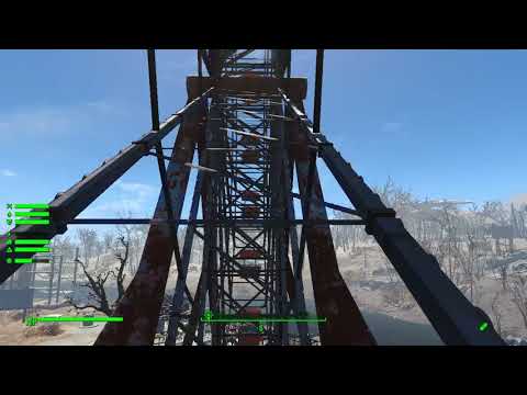 FALLOUT 4 - Funfair Fun Part 1 (Ferris Bueller Wheel)