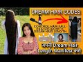 Manifest As Long Hair As You Want With These Codes STOP HAIRFALL REGROWTH LONG HAIR ANGEL NUMBER