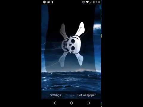 Pirate Flags Live Wallpaper