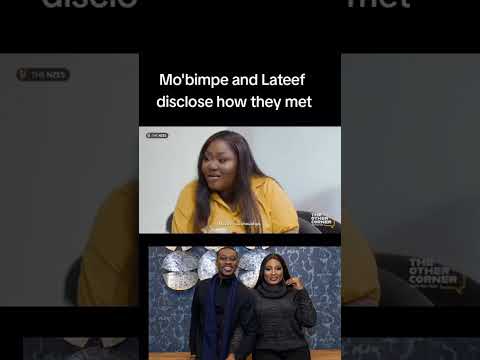 NOLLYWOOD ACTOR DIMEJI LATEEF & ACTRESS MO'BIMPE DISCLOSE HOW THEY MET.