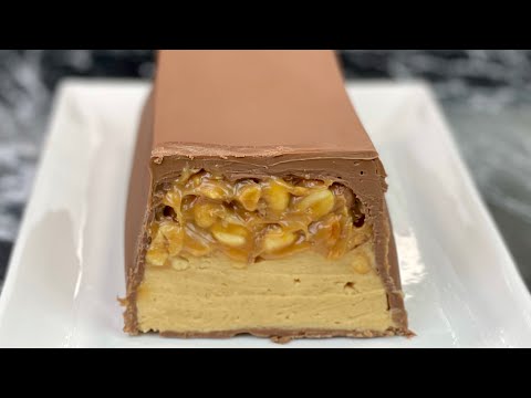 LA CÉLÈBRE BARRE CHOCOLATÉE SNICKERS XXL 🍫 100% maison! Deli Cuisine