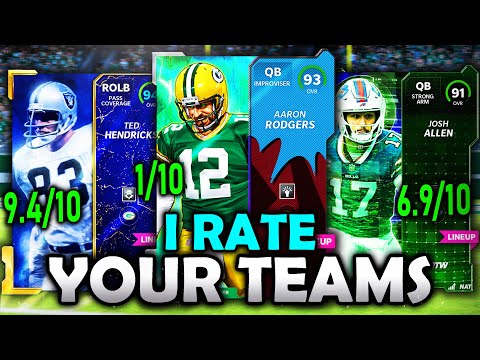 I RATE YOUR TEAMS EP. 8 - Madden 22 Ultimate Team