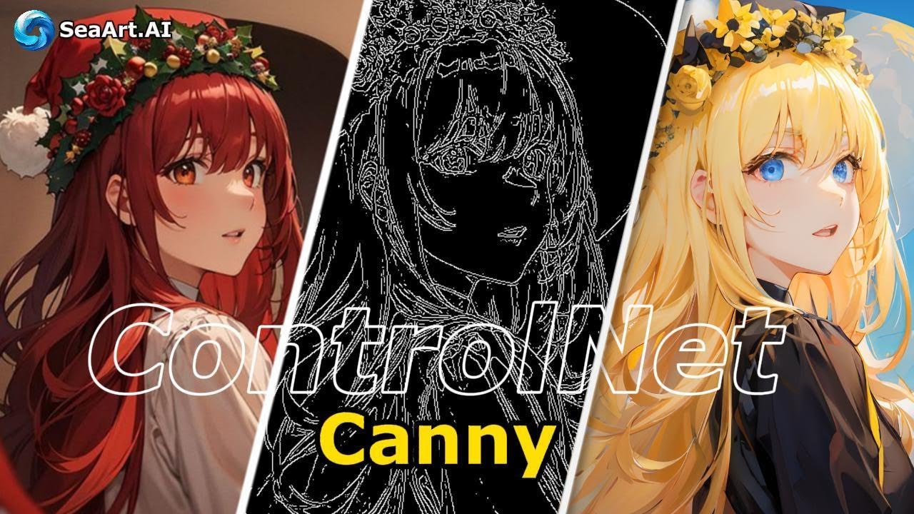 ControlNet Tutorial - The Application of Canny