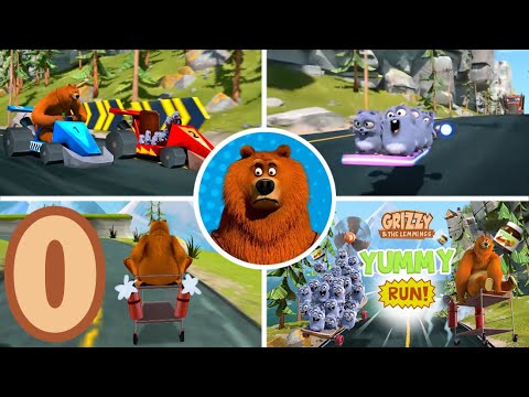 Grizzy and the Lemmings Yummy Run - Gameplay Walkthrough Part 0 (Android/iOS)