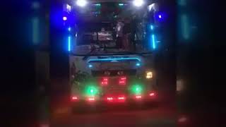 preview picture of video 'SMT TRAVELS exterior DJ light show tamilnadu buses udumalai'
