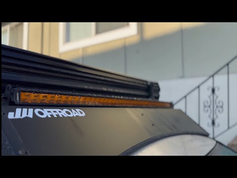 Lexus GX470 - Lasfit 42” Roof Light Bar Install and Review