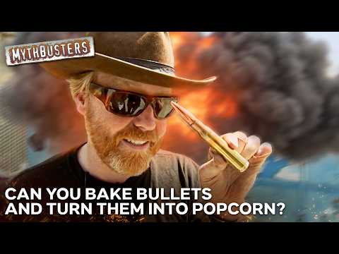 What Happens If You Put Bullets In A Hot Oven? | MythBusters