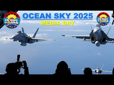 (4k) Ocean Sky Media Day. Ejército del Aire y del Espacio. Base Aérea de Gando. OS25.