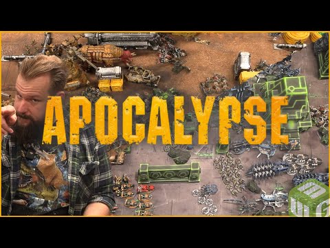 4th EDITION APOCALYPSE | Orks vs Necrons Warhammer 40K 4th Edition Battle Report