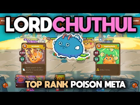 Top rank Lord chuthulhu Meta build - Axie infinity