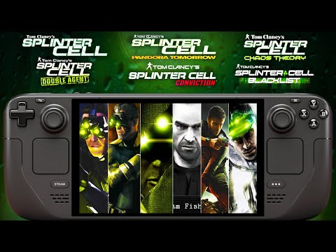 ALL Splinter Cell Games Tested On Steam Deck In 2025