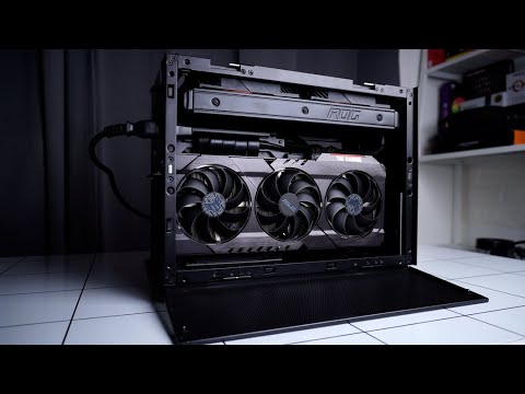 Lian Li Q58 with 280mm AIO | Asus ROG x TUF #pcbuild #lianli #asusrog #asustuf #rtx3080ti