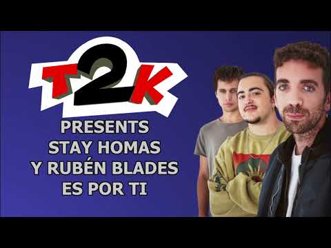 Stay Homas Y Ruben Blades - Es Por Ti - Karaoke - Instrumental con Letra -T2K-