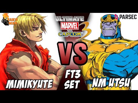UMVC3 Parsec Mods FT3 Set - Mimikyute VS nm utsu (Ken, Thanos, & EX Characters)