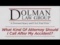 Florida personal injury lawyers explain what kind of attorney you may need after an accident.