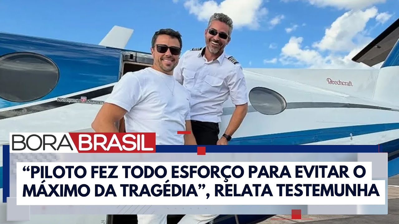 Piloto fez todo esforço para evitar o máximo da tragédia, diz testemunha de queda de avião em SP