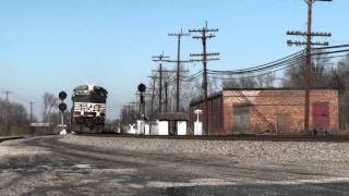 preview picture of video 'NS #186 at Portsmouth, Ohio'