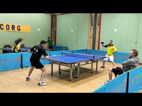 Tennis de Table - D1 - Journée 07 - Uscorg 1 vs Esc XV - Arnaud vs Souhil - 03/01/22