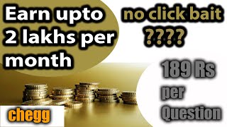 How I earn money || For students || Earn online || Work from home || Chegg Expert