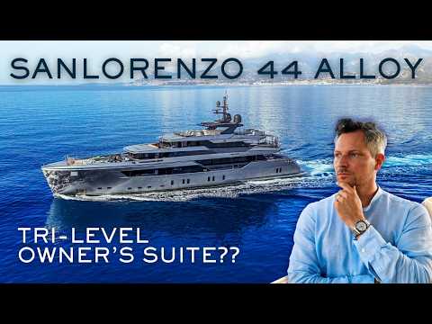 Inside the Superyacht With a Tri-Level Owner&rsquo;s Suite | Complete Sanlorenzo 44 Alloy Tour