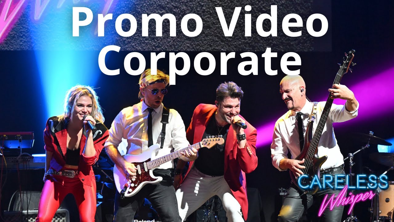 Promotional video thumbnail 2 for Careless Whisper: Ultimate 80s Tribute