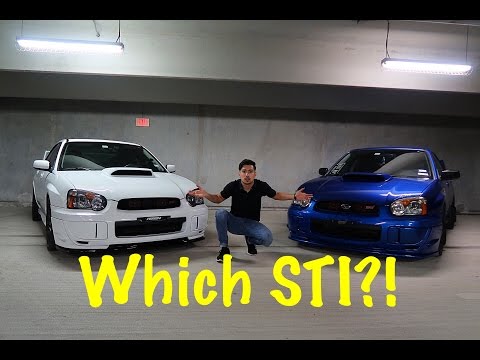 2004 STI vs 2005 STI - Which one is better ?