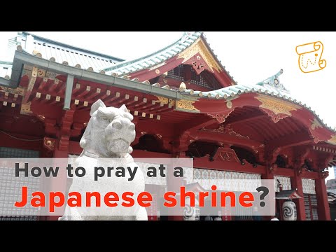 How to Pray at a Japanese shrine?