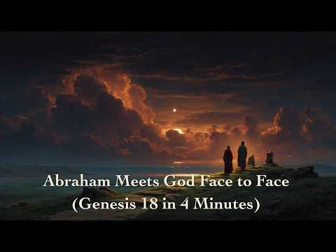 Abraham Meets God Face to Face (Genesis 18 in 4 Minutes) | Bible Stories