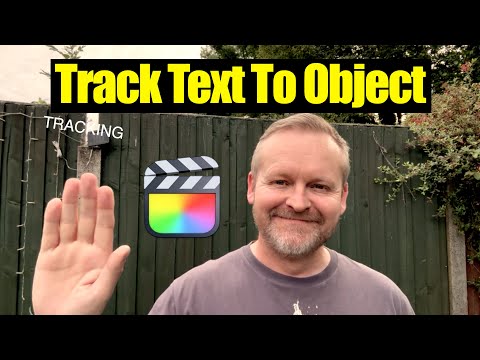 Final Cut Pro Text Object Tracking Tutorial