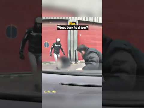 When You Road Rage The Wrong Biker