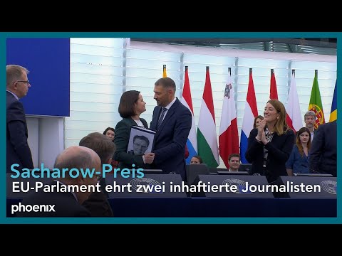 EU-Parlament: Vergabe Sacharow-Preis 2025 | 22.10.25